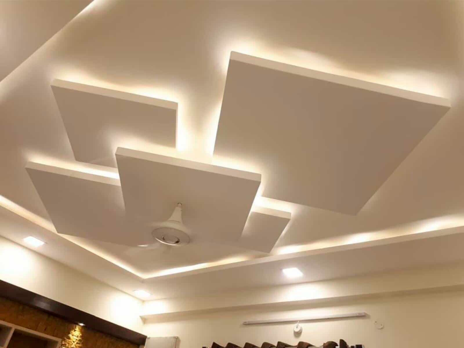 Divisória corporativa em drywall
