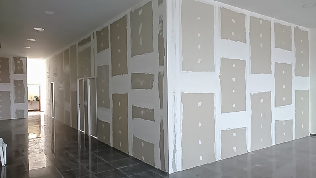 Paredes em drywall